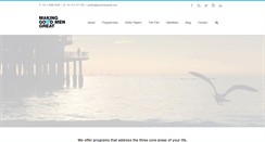 Desktop Screenshot of goodmengreat.com